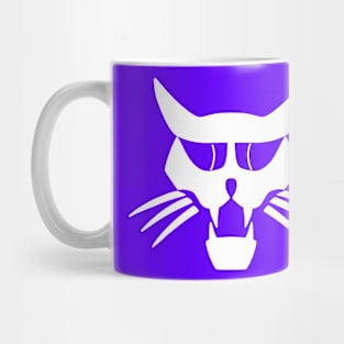 White cat Mug